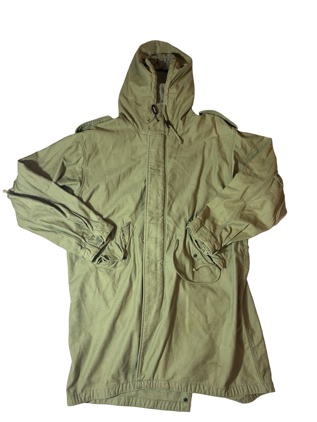 Denim & Supply Ralph Lauren M51 Shoot Nothing Graphic Fishtail Parka L