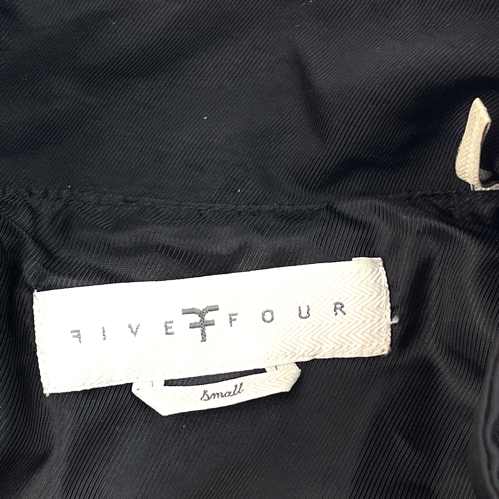 Five Four Black Fashion Button Up Multipocketed Casual Jacket Men’s Size S