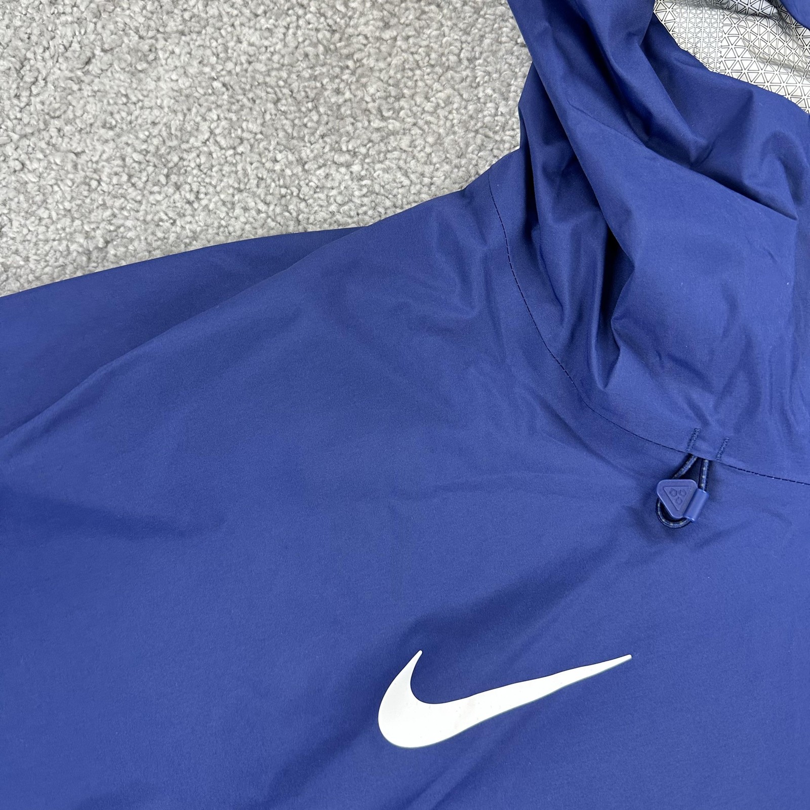 United States Olympic Team Jacket Mens Medium Blue Nike Beijing 2022 ACG Hooded