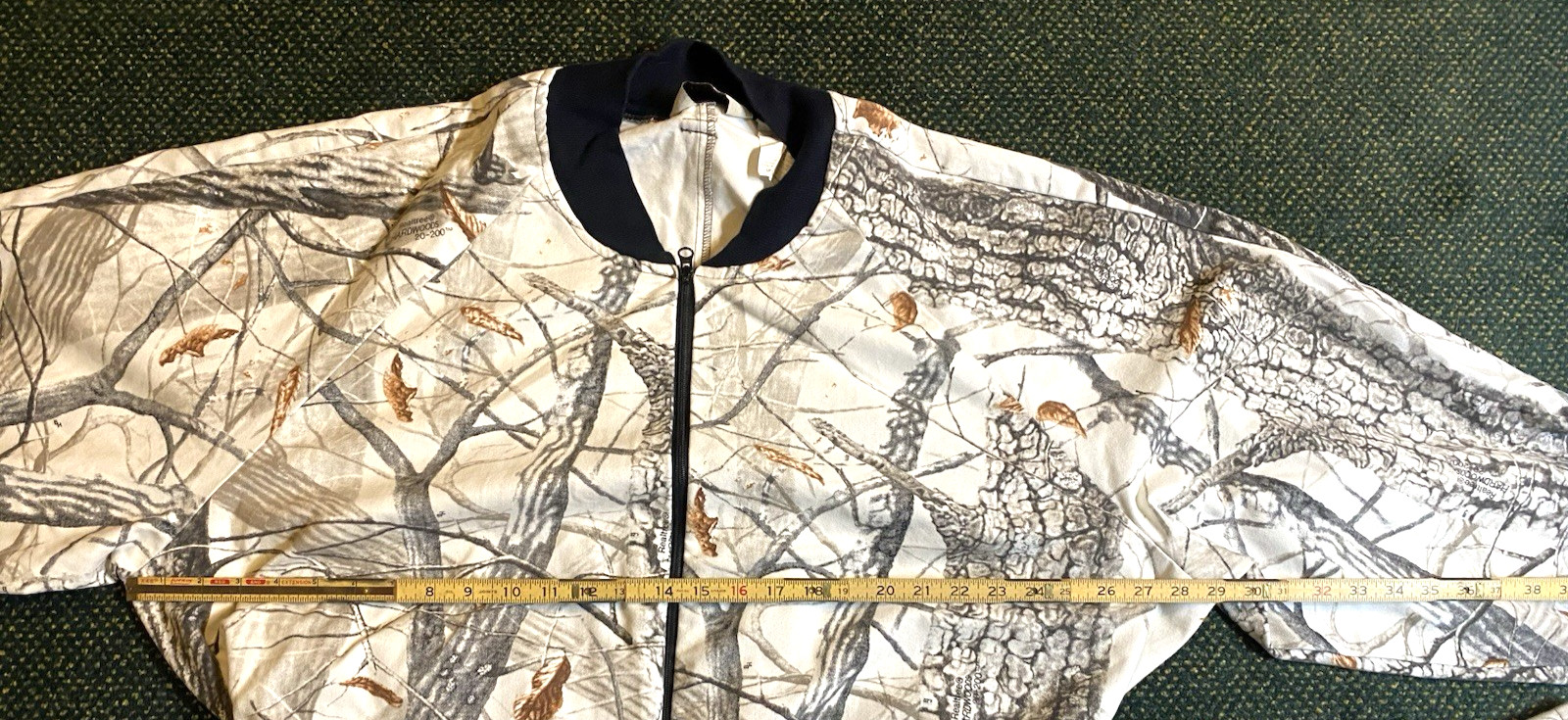 Walls Realtree Hunting 1 Piece Full Length Camouflage Suit Men’s Size Med Large