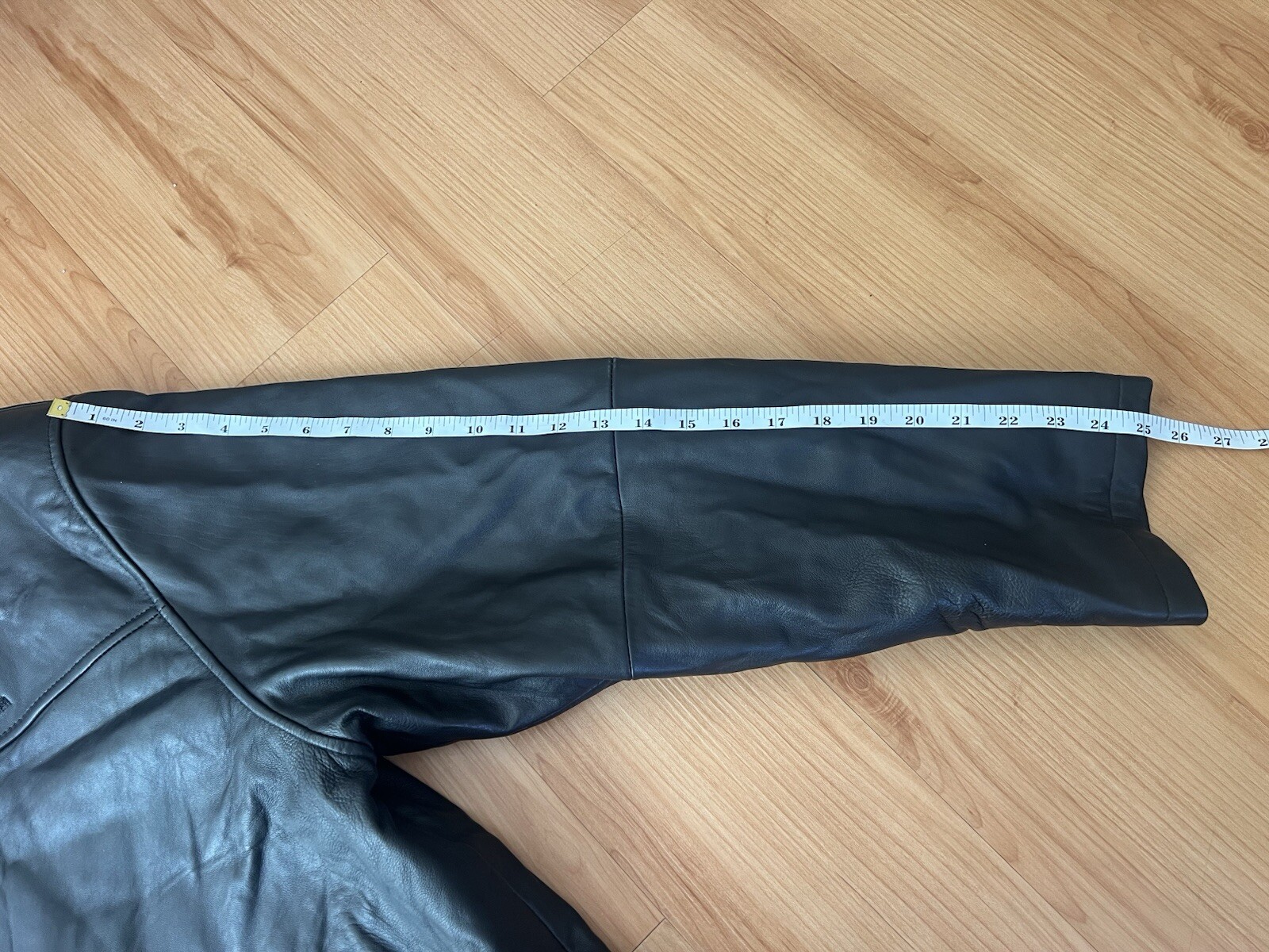 Matt Zini Leather Jacket Sz XL Black, Men’s