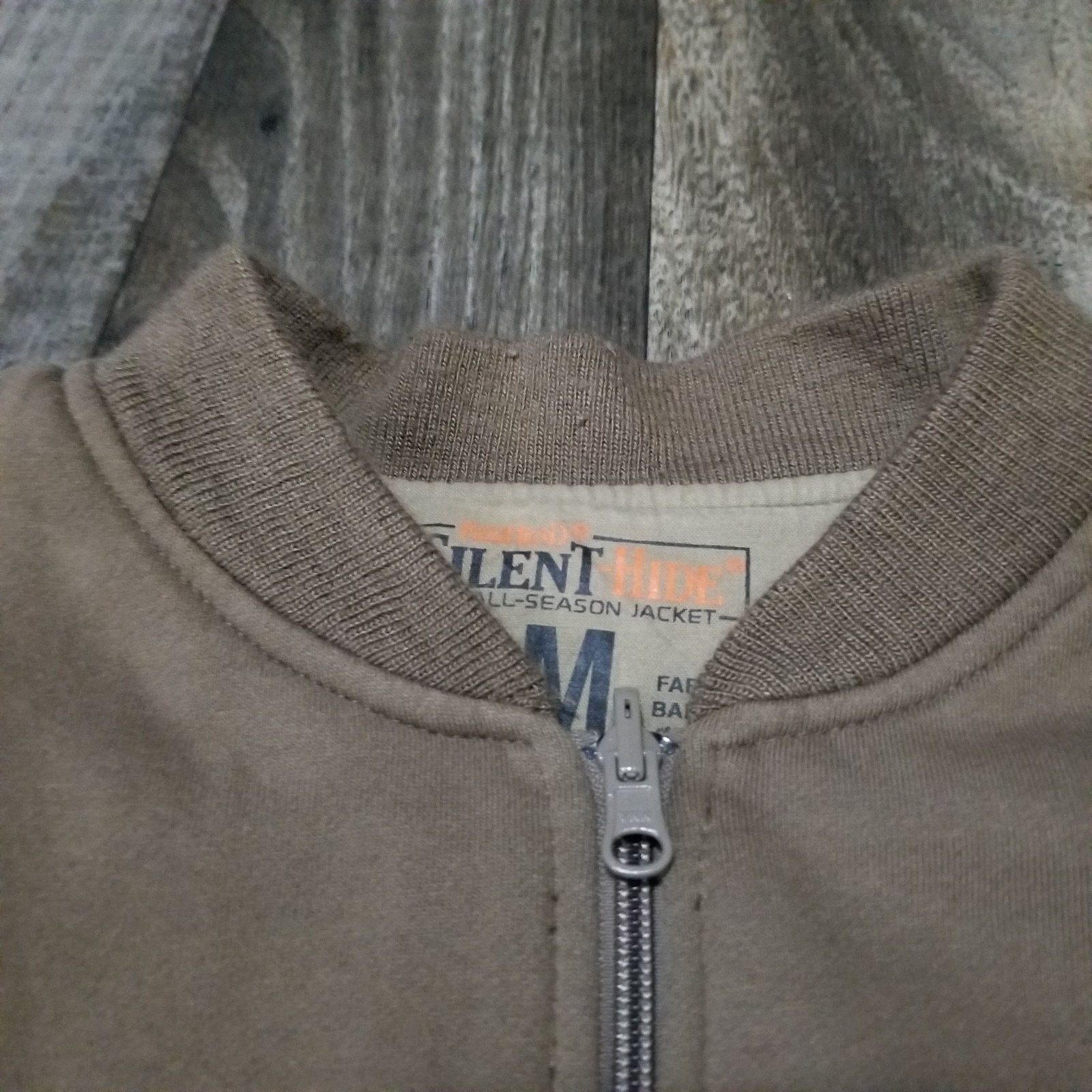 RedHead Silent Hide Vest All Season Brown Full Zip Medium Hunting Reversible