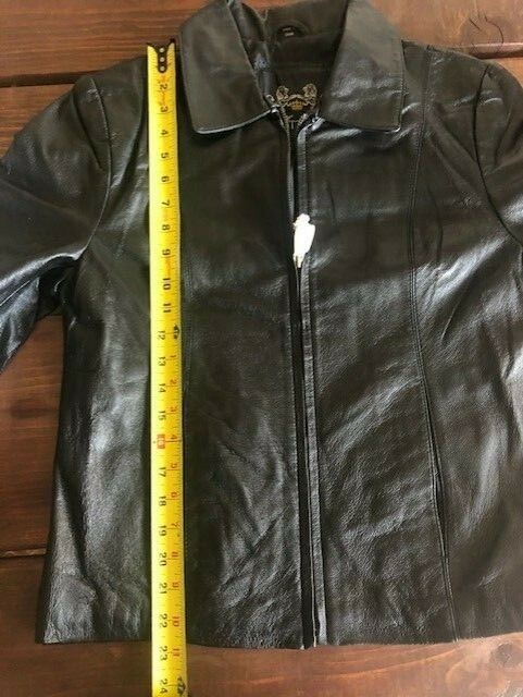 Matt Zini Men’s Authentic Leather Coat, New Size L
