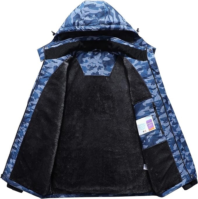 Chamarras De Hombre De Invierno Para El Frio Comoda Calidad Tamaño Grande NEW US