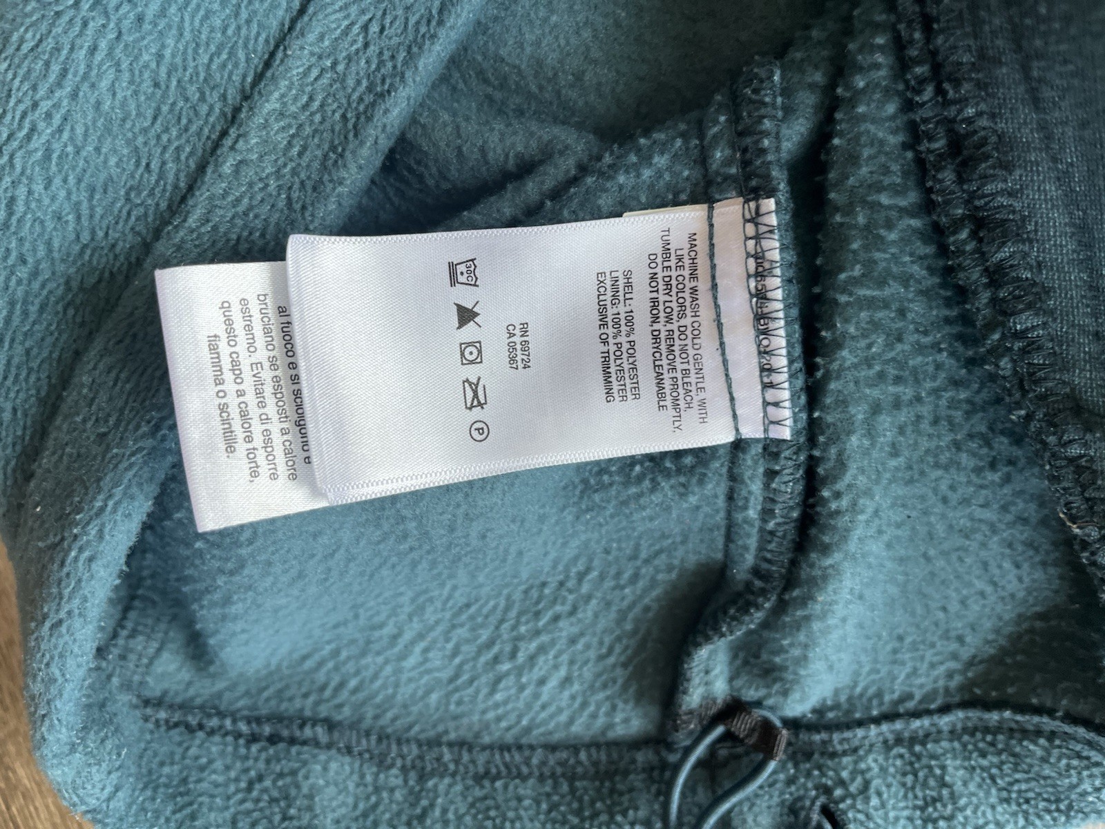 Mens Columbia Two Tone Darla Nd Light Blue Full Zip Fleece Jacket Size XL
