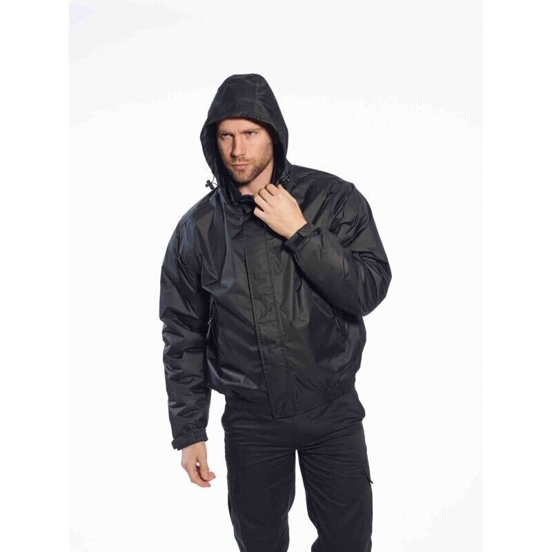 PORTWEST Men’s Calais Fully lined Padded Bomber Waterproof Jacket S503 UK Seller