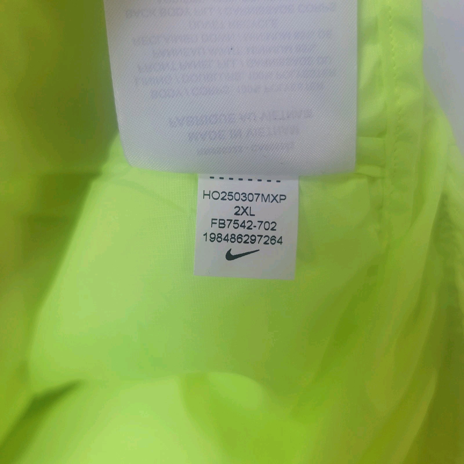 Nike Therma-FIT ADV Repel AeroLoft Down Running Vest Men Sz 2XL #FB7542-702 Volt