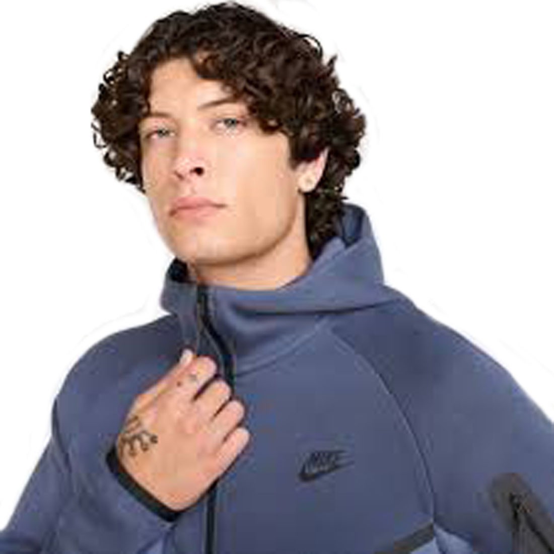 Nike Tech Fleece Windrunner Full-Zip Jacket Thunder Blue HV0949-437 Men New