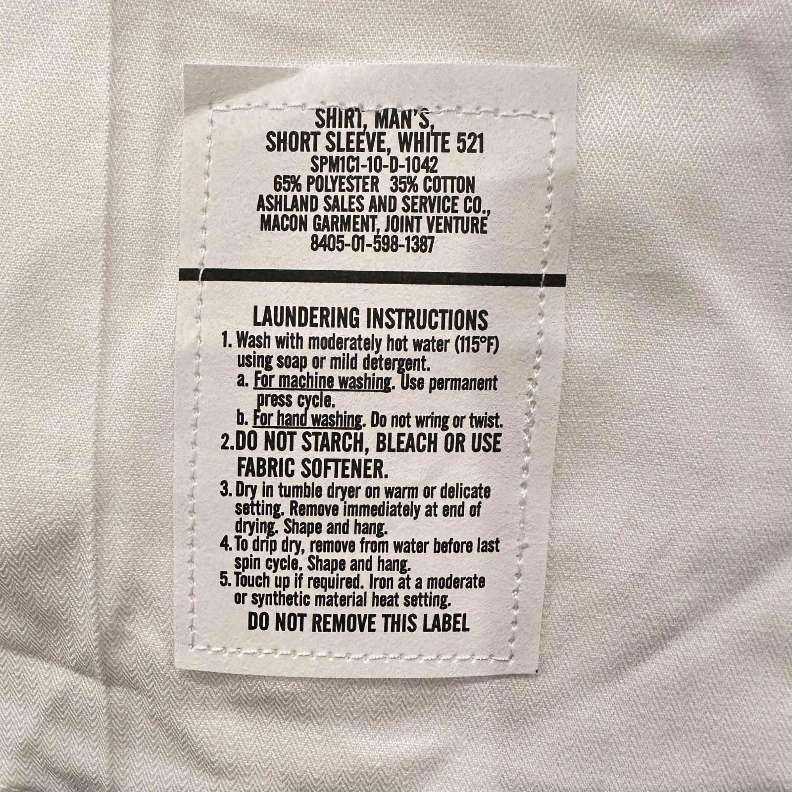 U.S MILITARY ISSUE ARMY MEN’S WHITE DRESS SHIRT SHORT SLEEVE 14 14.5 15.5 16.5