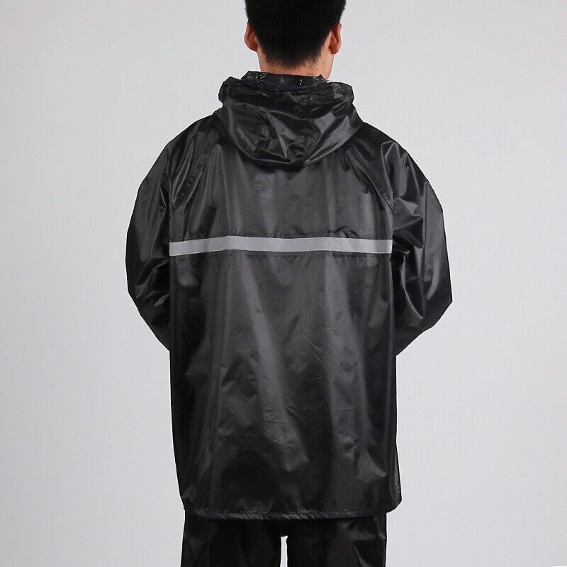 Men Women Rain Suits Jackets Pant Gear motorcycle hivis Waterproof Raincoat