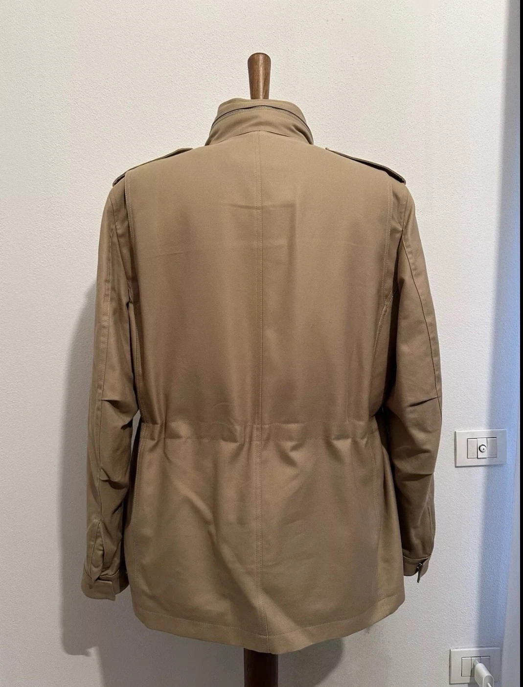 Dunhill shearling Made in Italy (Brioni, Brunello Cucinelli)