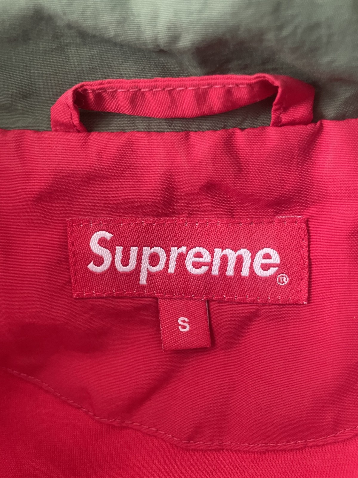 Vintage Supreme FW19 Jacket Red & Green Size Small
