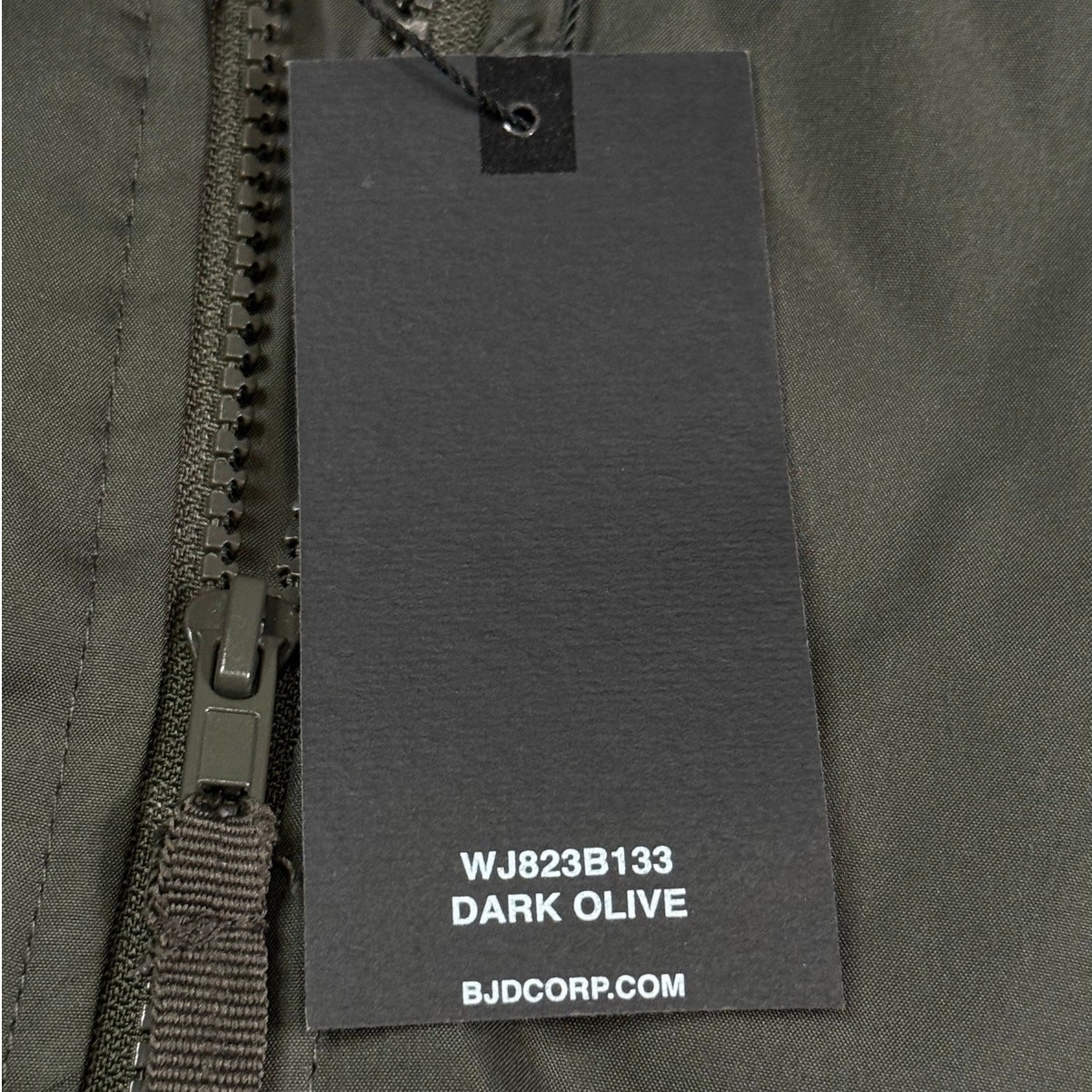 WXYZ Men’s Dark Olive Jacket sz: MEDIUM NEW WITH TAGS