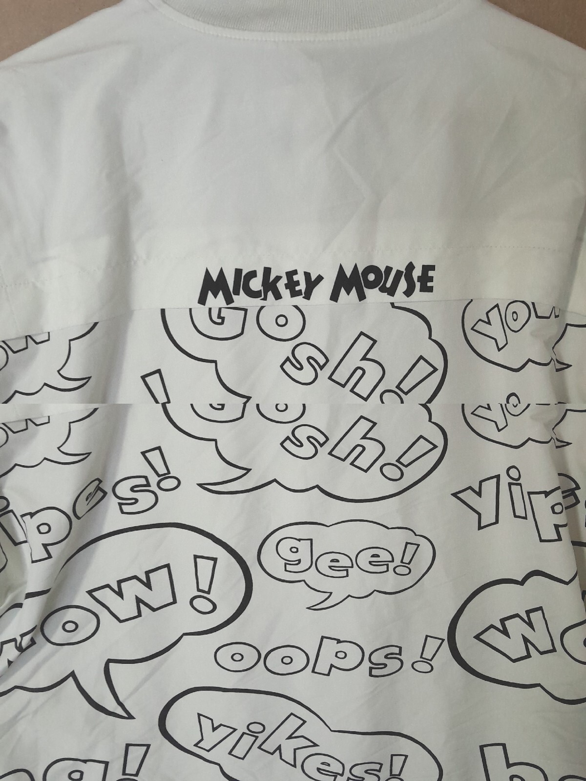 Walt Disney Collections White Windbreaker Jacket Size 105 cm VGC