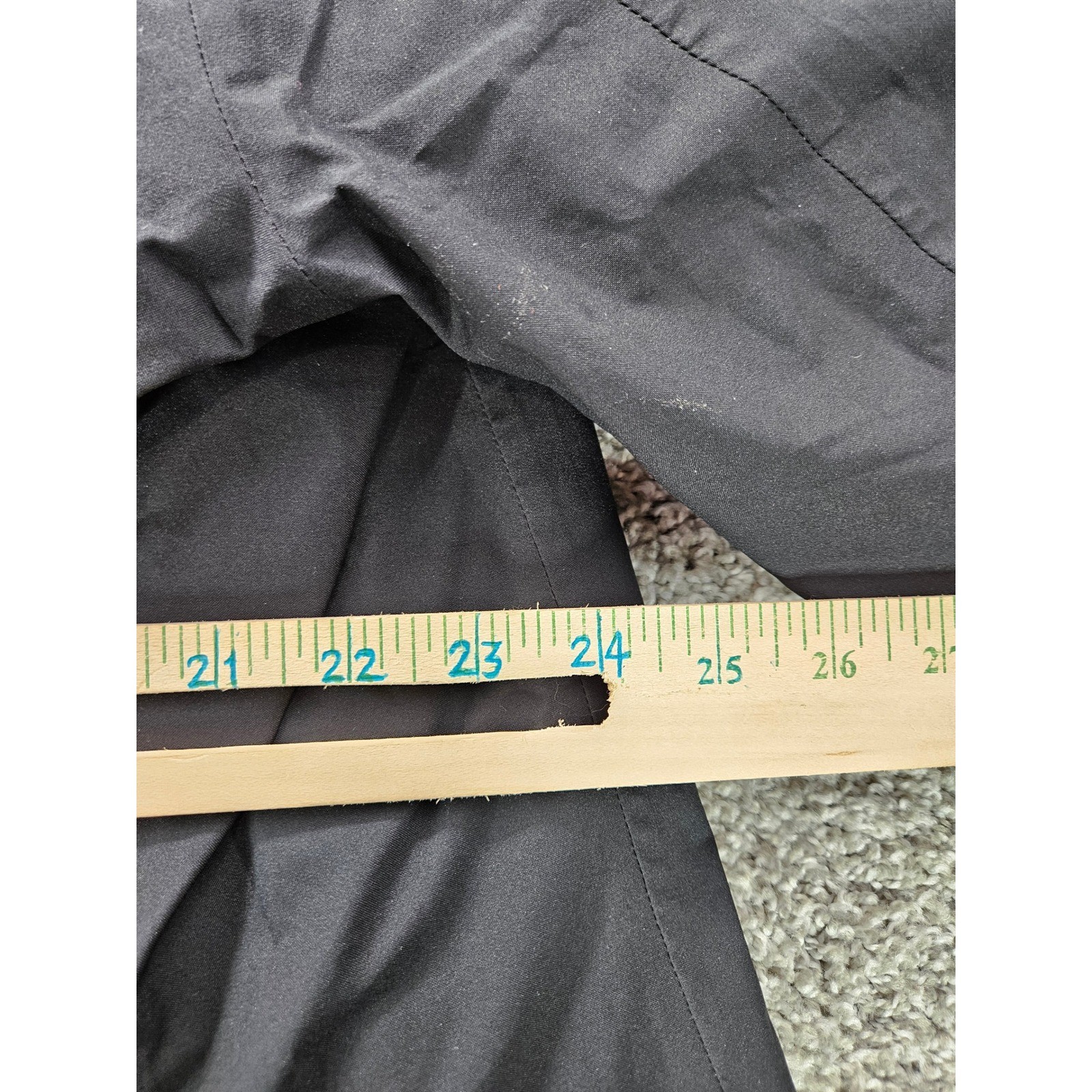 Flying Cross US Naval Academy Trench Coat Gore-Tex Men’s 44S Black Rain Jacket