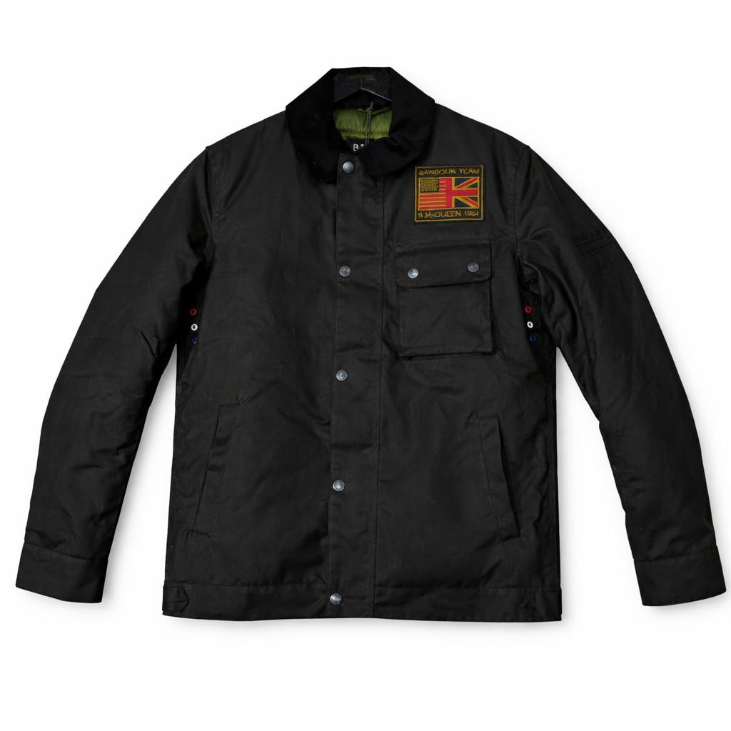 Barbour International Wax Jacket Men’s MWX1853BK51 Color Black