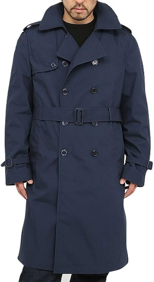 US Air Force Men’s All Weather Trench Coat Blue «NEW DRMO»