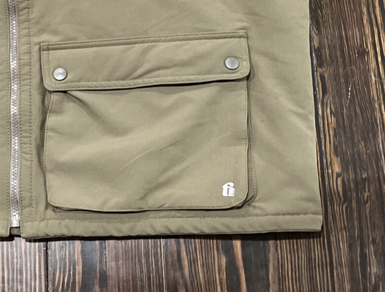 Fielder Bonobos Field Vest Men’s 3XL Green Polyester Spandex