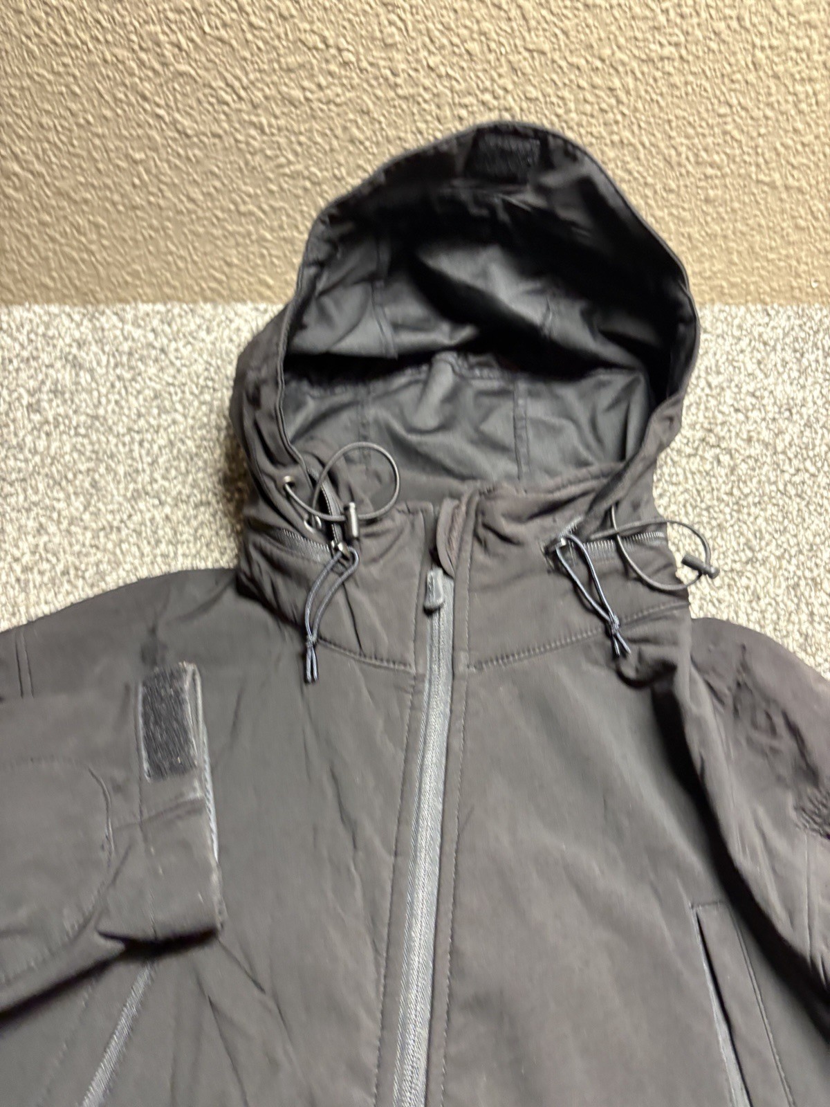 Condors Jacket Summit Adult XS Black Softshell Hooded Tactical Concealed Carry