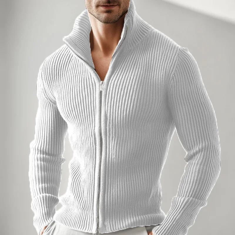 2026 New Spring and Autumn Sports Casual Solid Color Fashion Men’s Jacket, Men’s