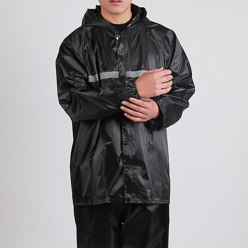 Men Women Rain Suits Jackets Pant Gear motorcycle hivis Waterproof Raincoat