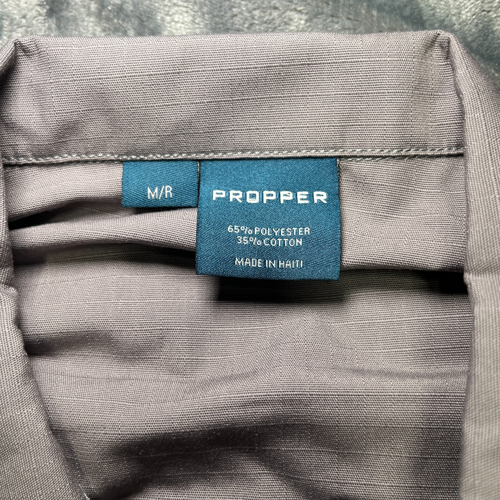 Propper BDU Coat Sz Medium Reg Gray Tactical Shirt Pockets Ripstop F545438020