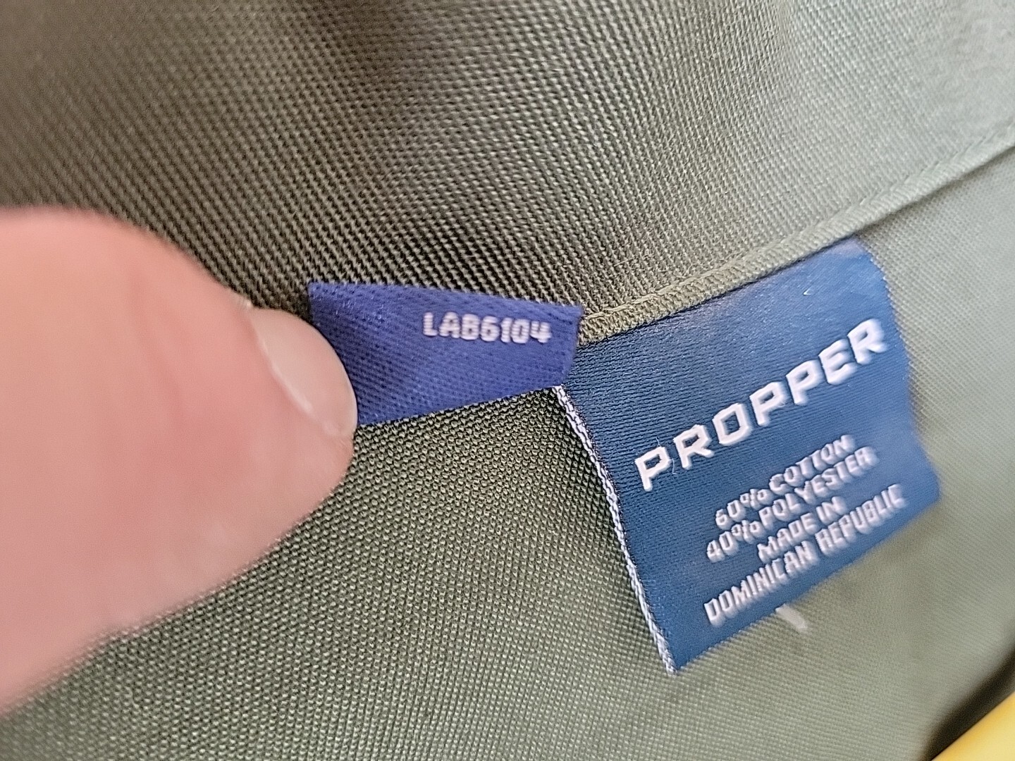 Propper Mens GREEN Military BDU Utility Jacket Size 2X
