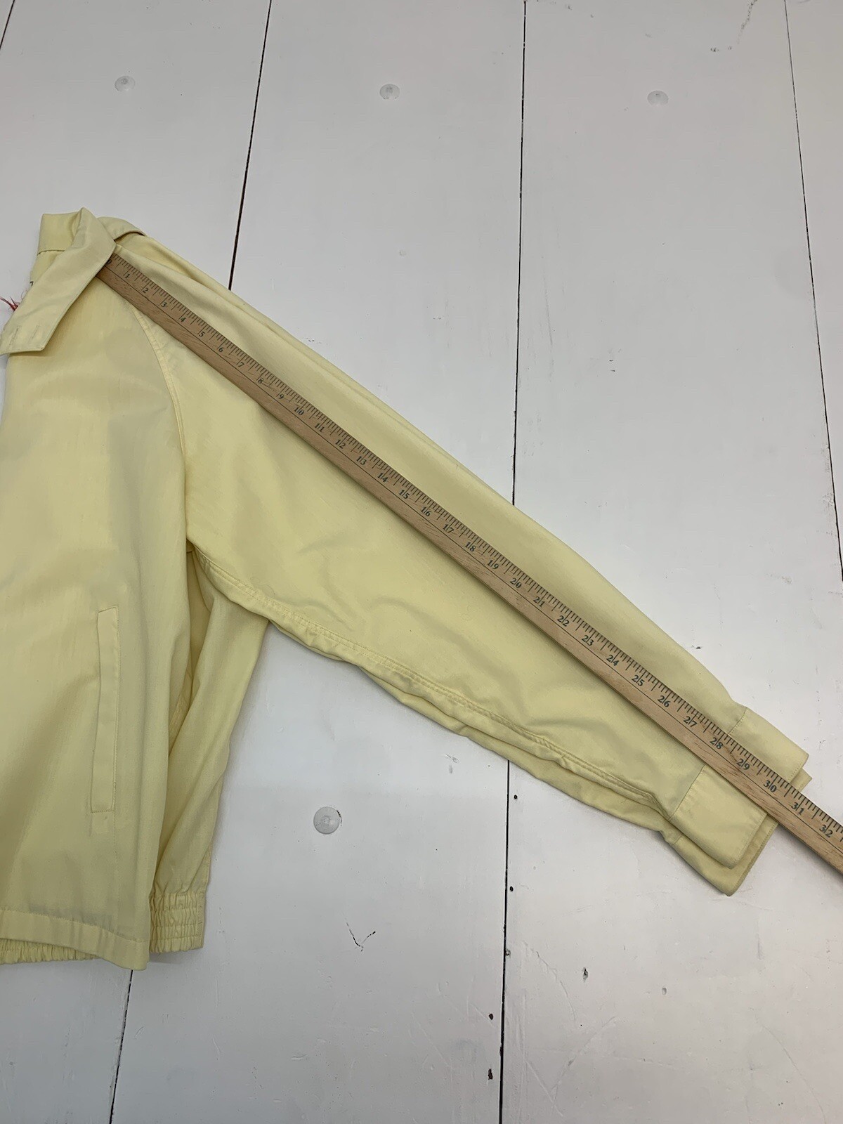 Oakbrook Sportswear Men’s Zip Up Jacket Easter Yellow Size N/A Vintage