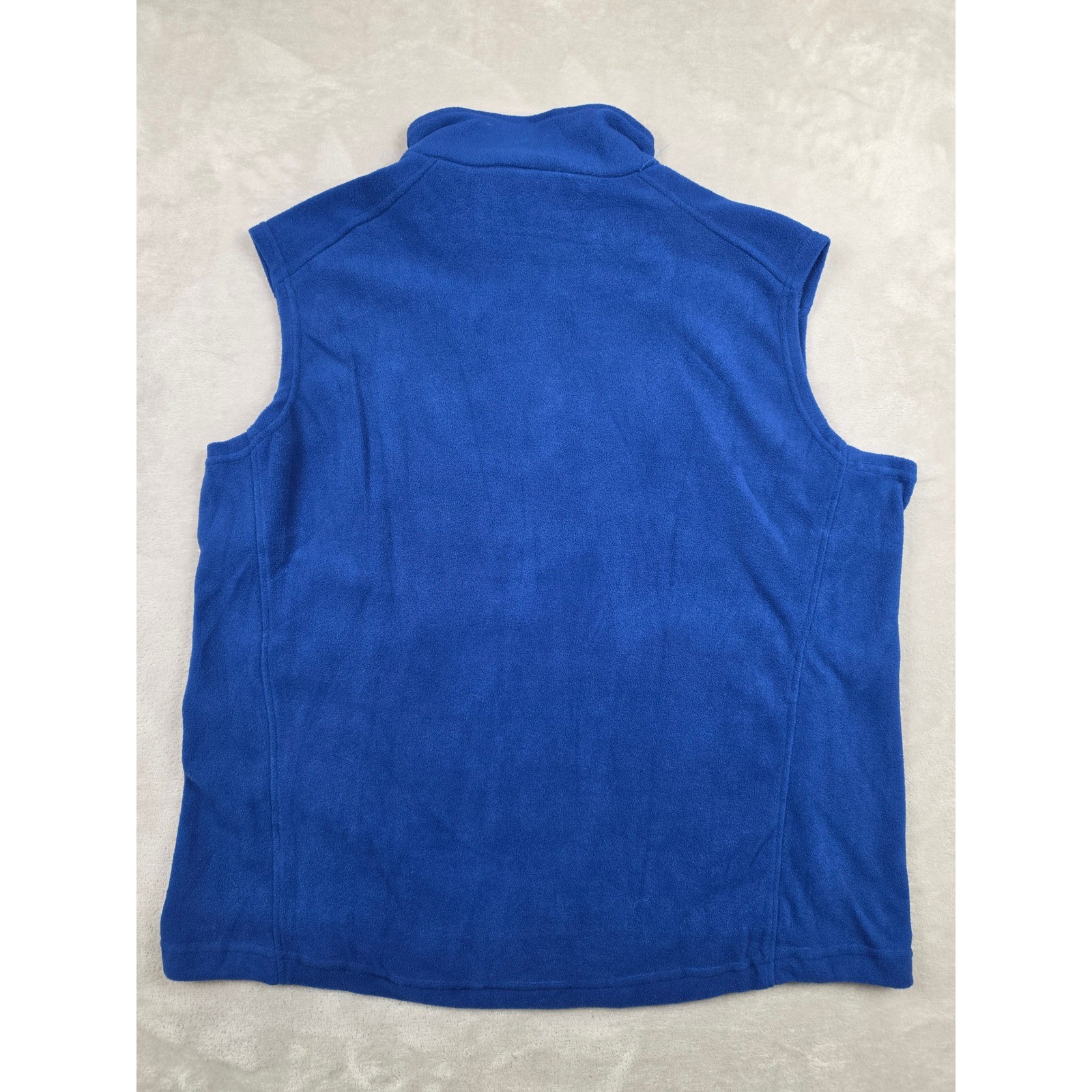 Dunbrooke Fleece Vest Mens Large Blue New York Mets MLB Full Zip Baseball