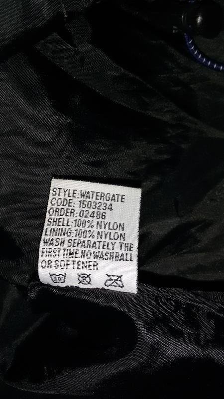 Men Equipment Jacket Black Nylon 44 / XXL / 52