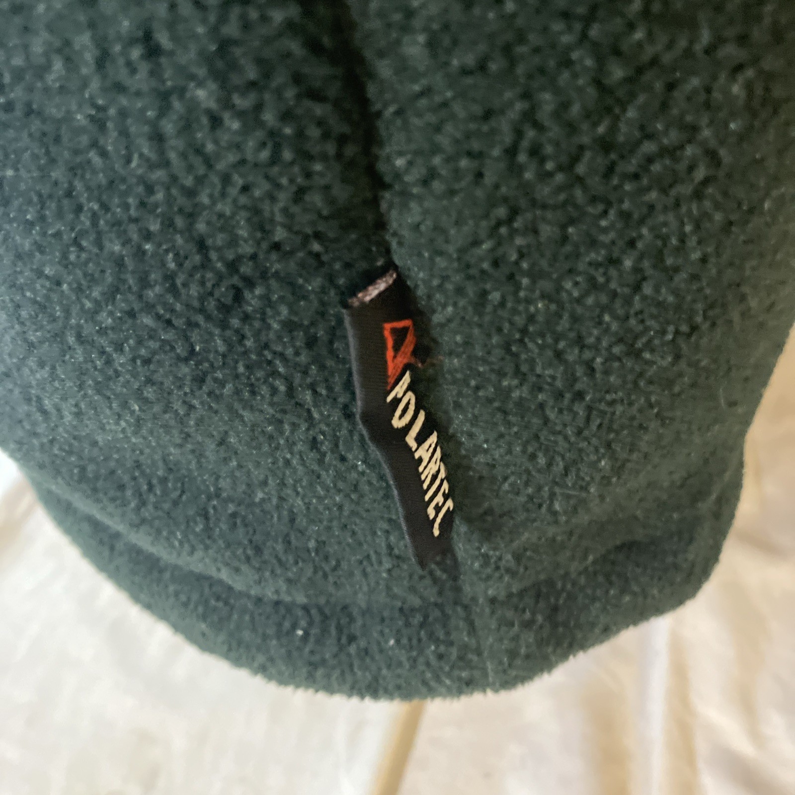 Eastern Mountain Sports EMS Polatec Fleece Vest Full Zip Green Free Shipping!