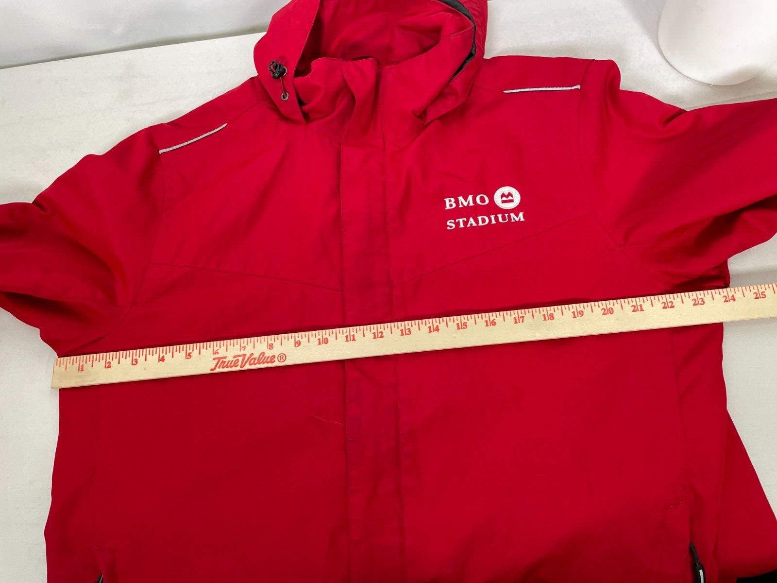 BMO Stadium Core 365 Classic Red Fleece-Lined All-Season Jacket Men’s MEDIUM