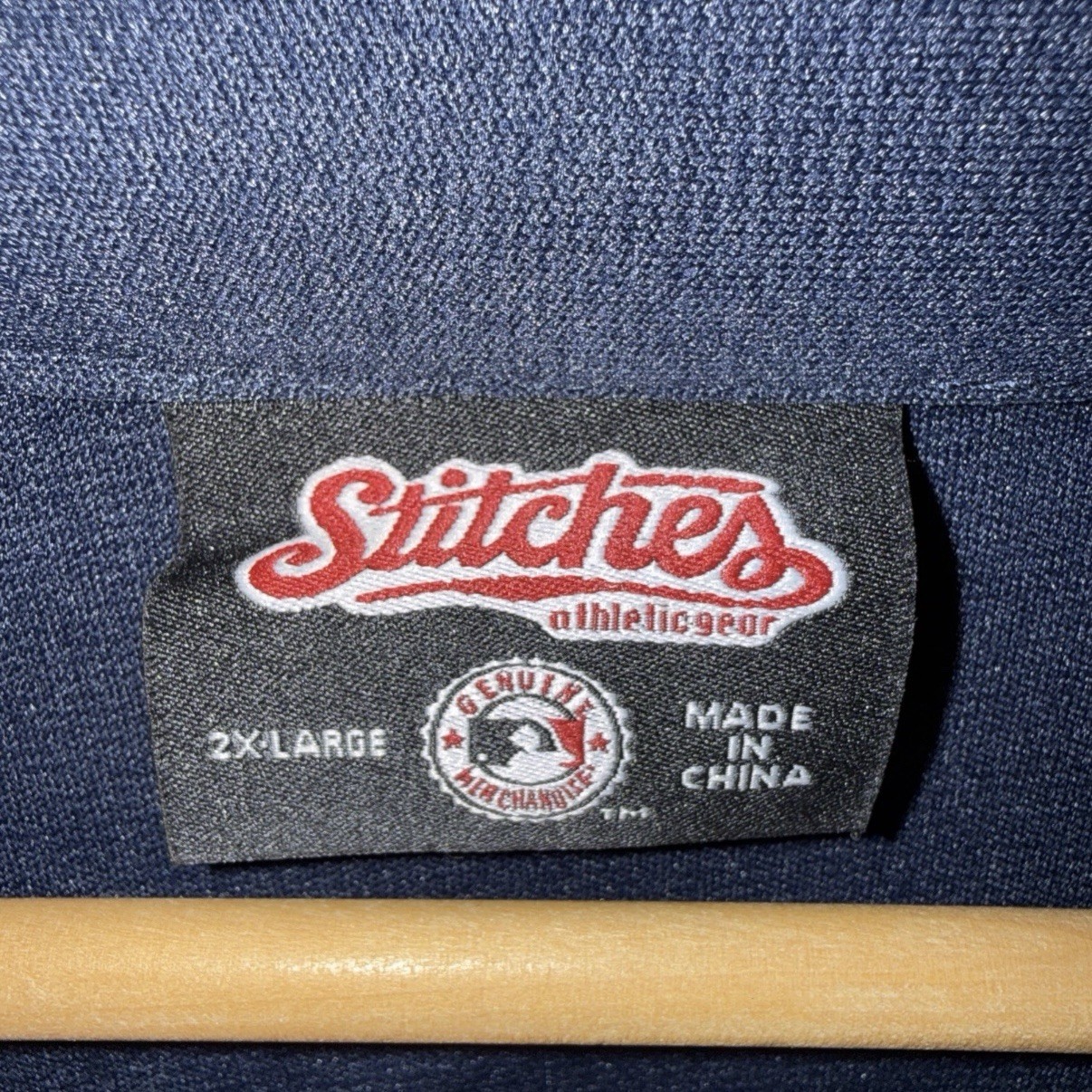 Stitches Red Sox Red & Blue Men’s XXL 2XL Full Zip Long Sleeve Jacket