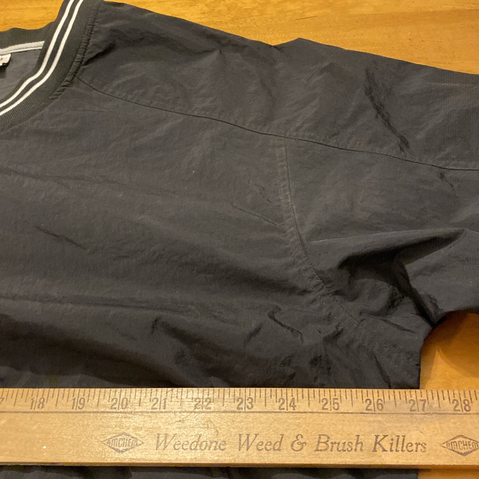 Vintage Nike Jacket Mens XL 90s Center Swoosh V Neck Pullover Windbreaker