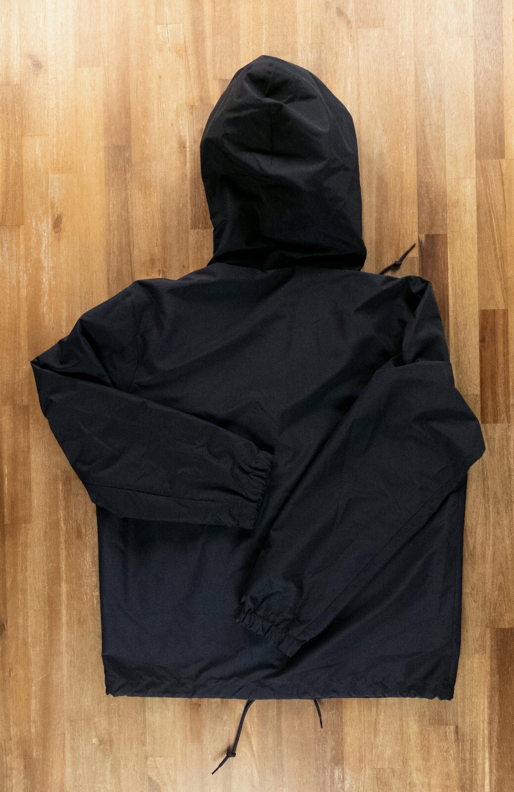 (NO CUSTOMS TAX) A.P.C. Greg navy blue hooded nylon blouson jacket Medium APC