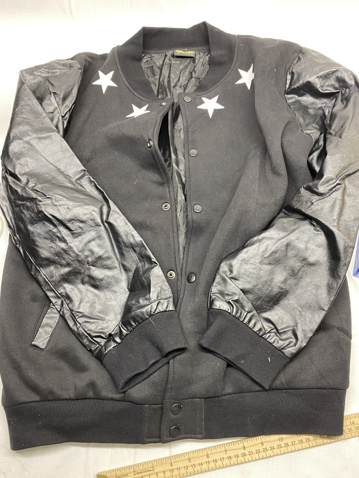 Pizoff Mens XL Fleece Lined Jacket Yes To Ambition