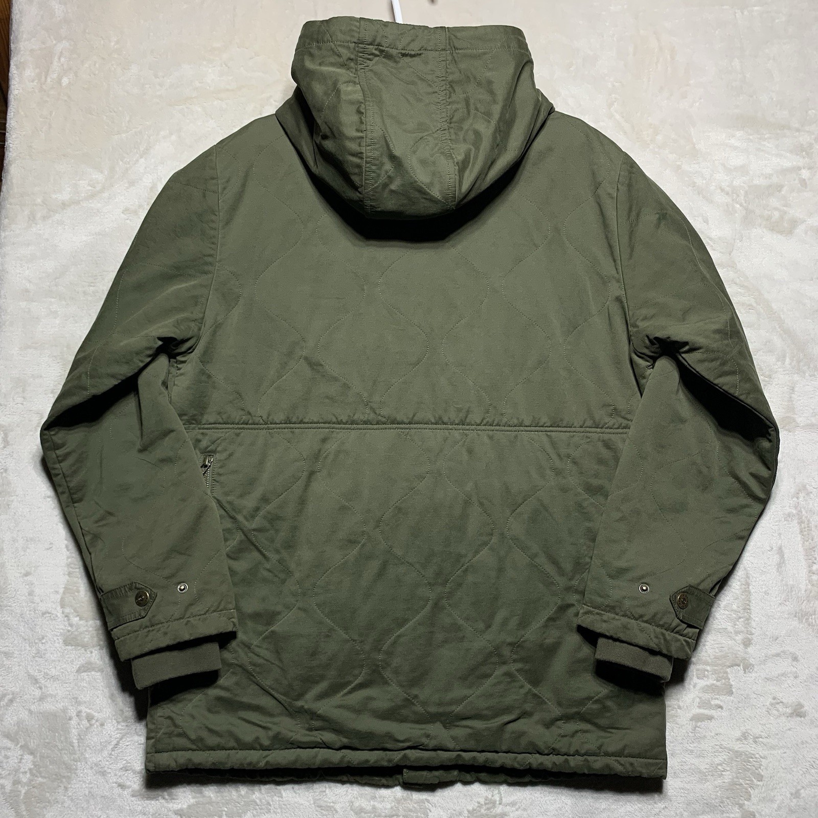 Flint And Tinder Caliber Parka Jacket Men’s M Olive Corduroy Military Huckberry