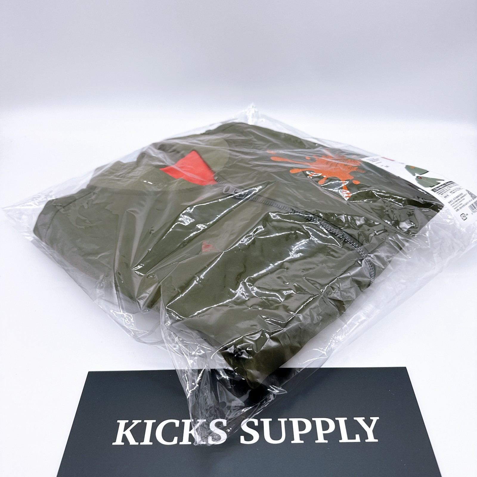 Nintendo Official Store TOKYO Splatoon 3 Salmon Run Jacket Size S-XL Khaki