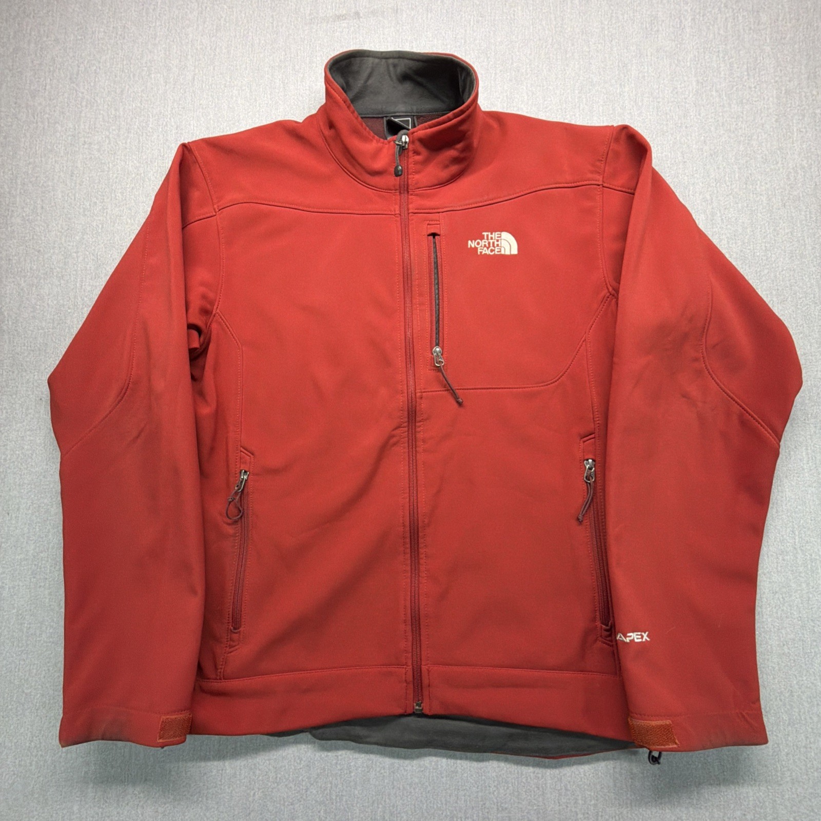 The North Face Jacket Men’s L Red Apex Bionic Softshell Full Zip Outdoor AL5C