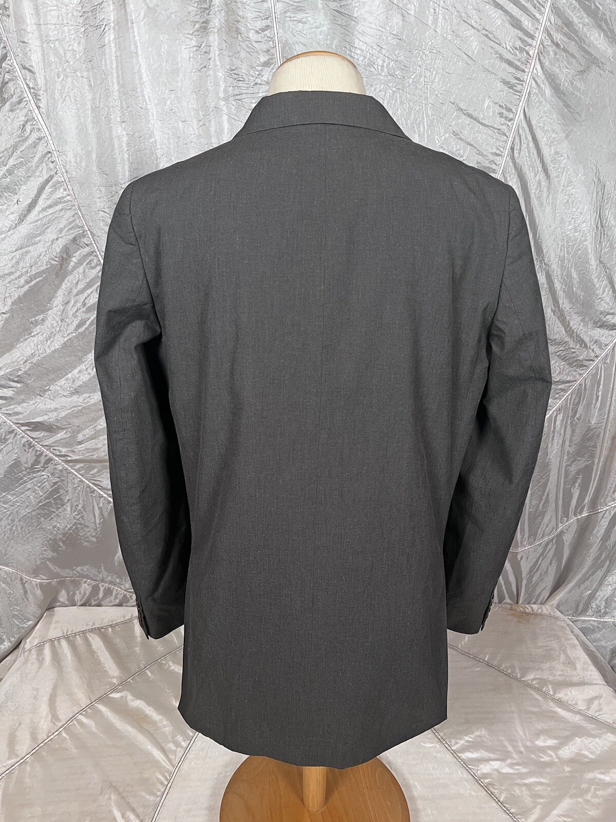 Helmut Lang Archive Fall 2002 Bondage Parachute Gray Jacket Blazer Size 46 Rare