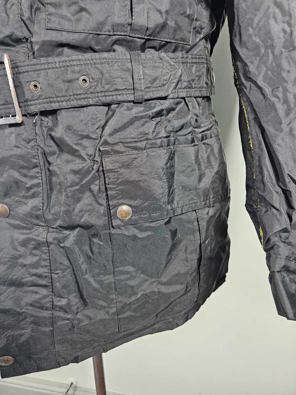 Vtg 80’s Belstaff Tourmaster 500 Jacket Mens XL-2XL Lined Waterproof Nylon 46/48