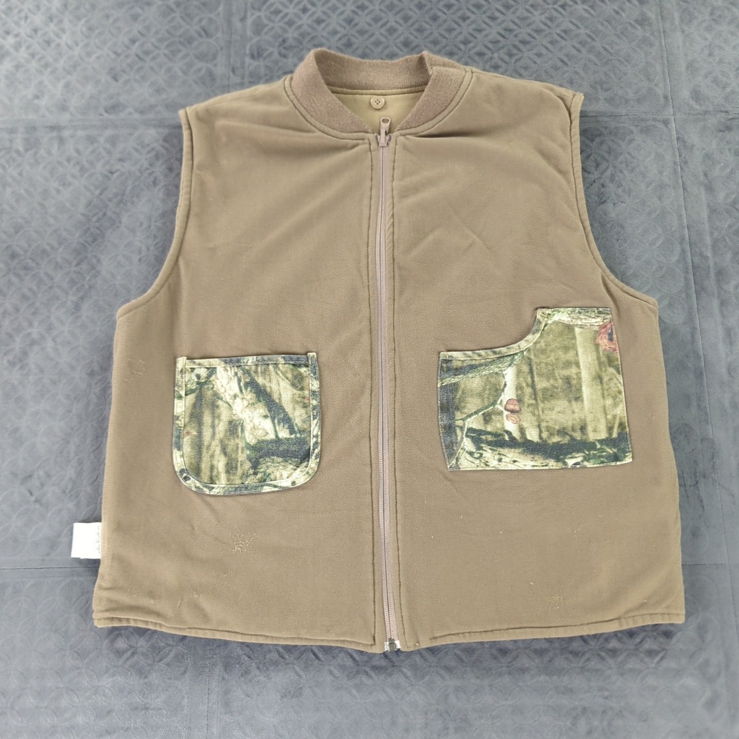 RedHead Silent Hide All Season Jacket Vest Full Zip Pocket Sleeveless Men Medium