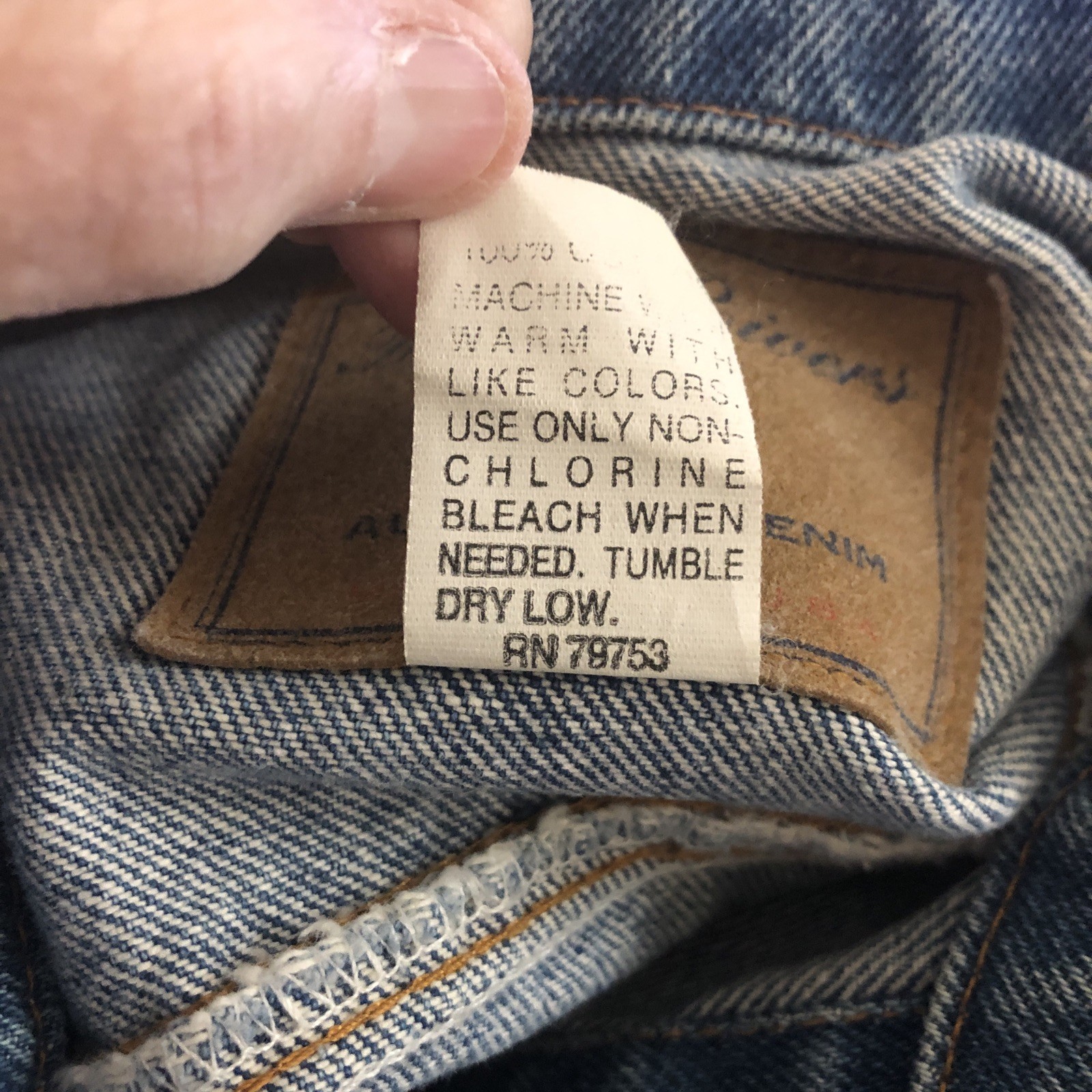 Vtg Denim Jacket March Of Dimes Embossed 2XL 90’s Y2K Biker Jacket