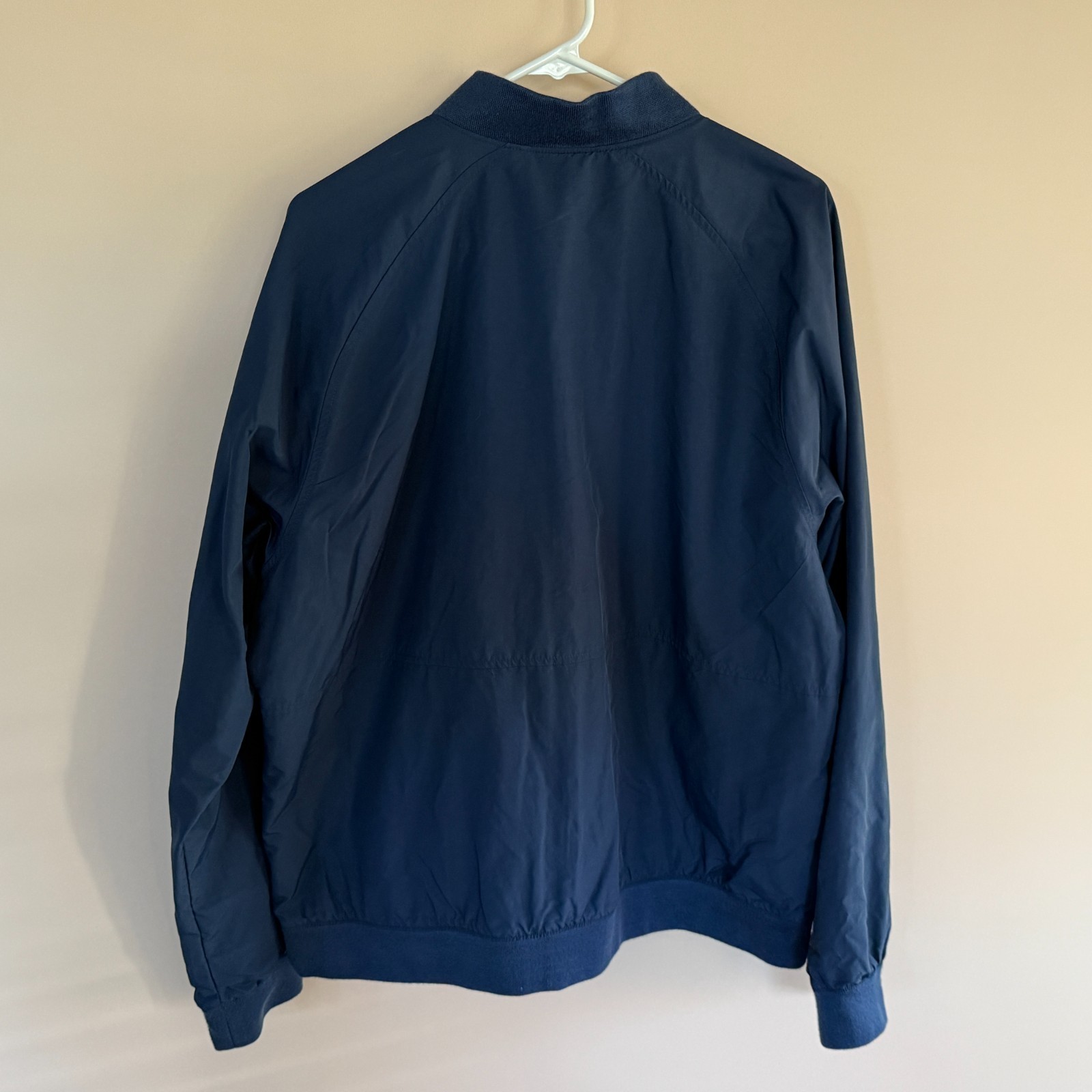 LL Bean All Season Full Zip Bomber Jacket Blue Men’s Size XXL 2XL