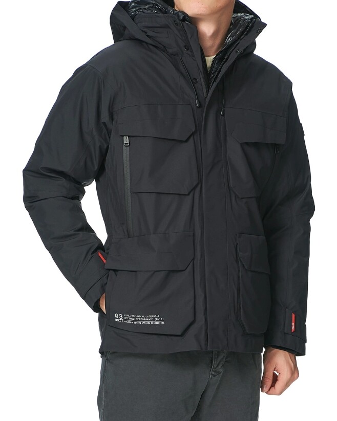 RLX Polo Ralph Lauren 3-In-1 Military Army 03 Unit Rain Down Jacket Waterproof M