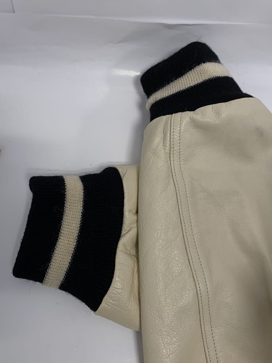 WACKO MARIA Varsity Jacket S Wool BLK Solid