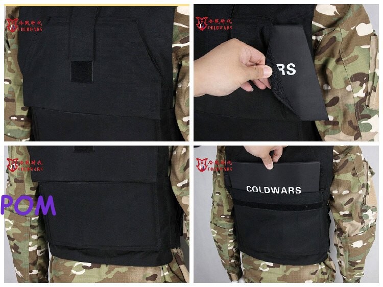 Russian Defender-2 Ballistic Vest Copy Ver DF2 W/ 4PCS EVA Plastic Sheet Replica