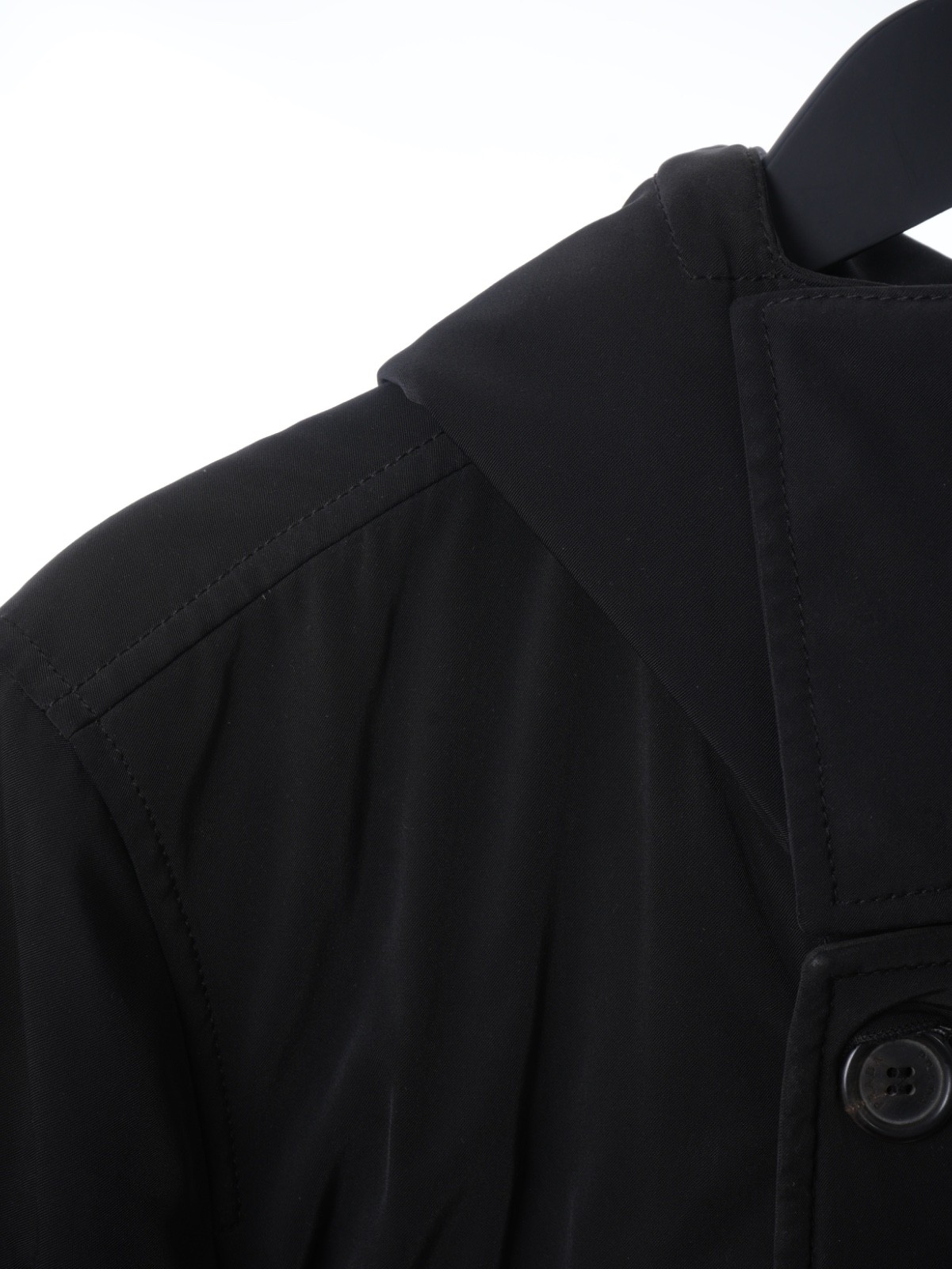 Prada Sport – Nylon Lined Hooded Coat L