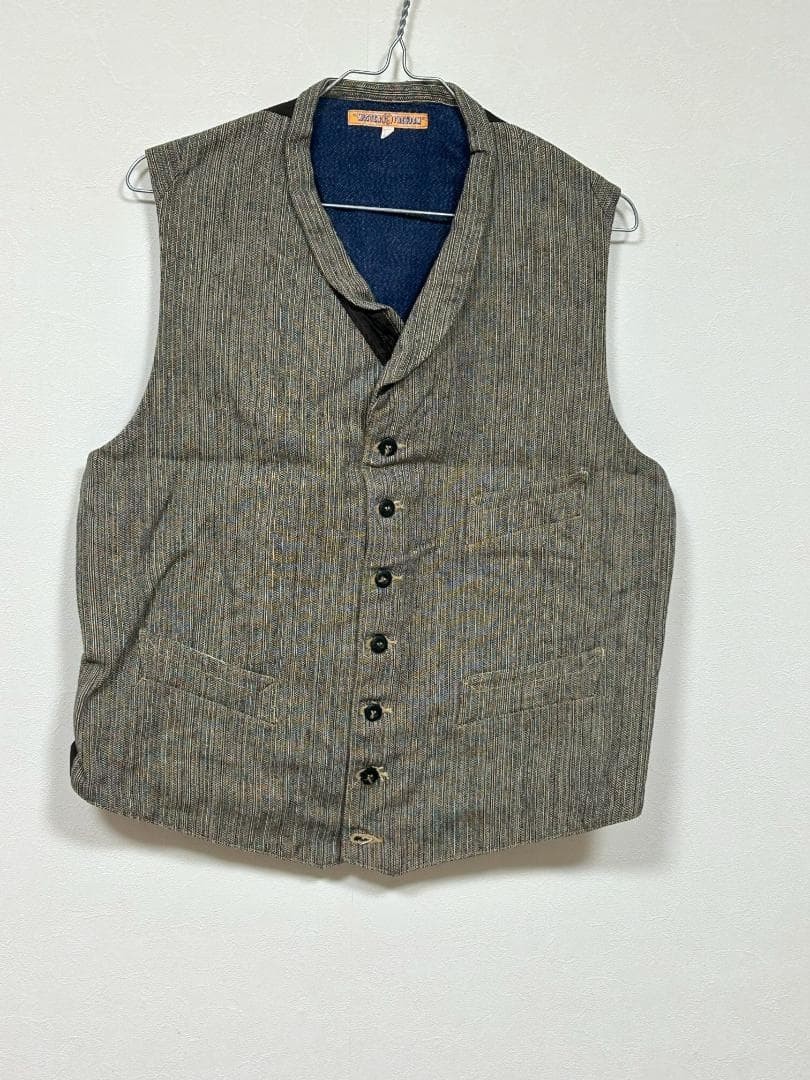 MISTER FREEDOM SUGAR CANE El Americano Waistcoat Vest size 36 SC12926N/A USED