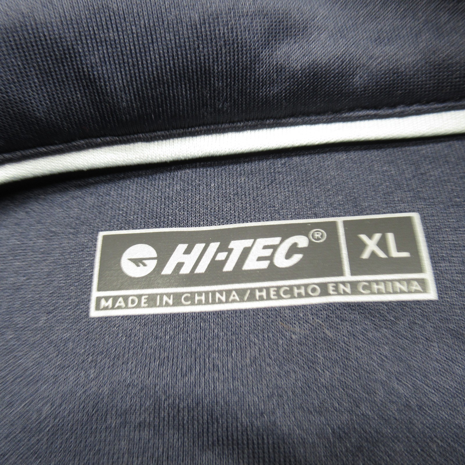Hi-Tec Thermo Jacket Mens XL Navy Full Zip Performance Softshell Thermal NEW